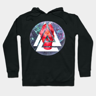 Fire & Galaxy (Buber Logo) Hoodie